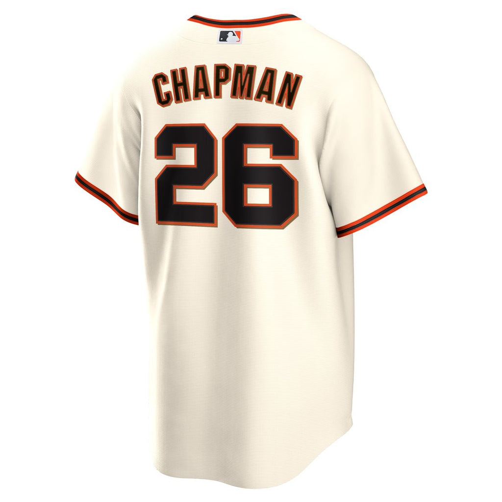 Matt Chapman San Francisco Giants Nike Home Replica Jersey - Cream Official MLB Team Apparel Baseball Fan Gear