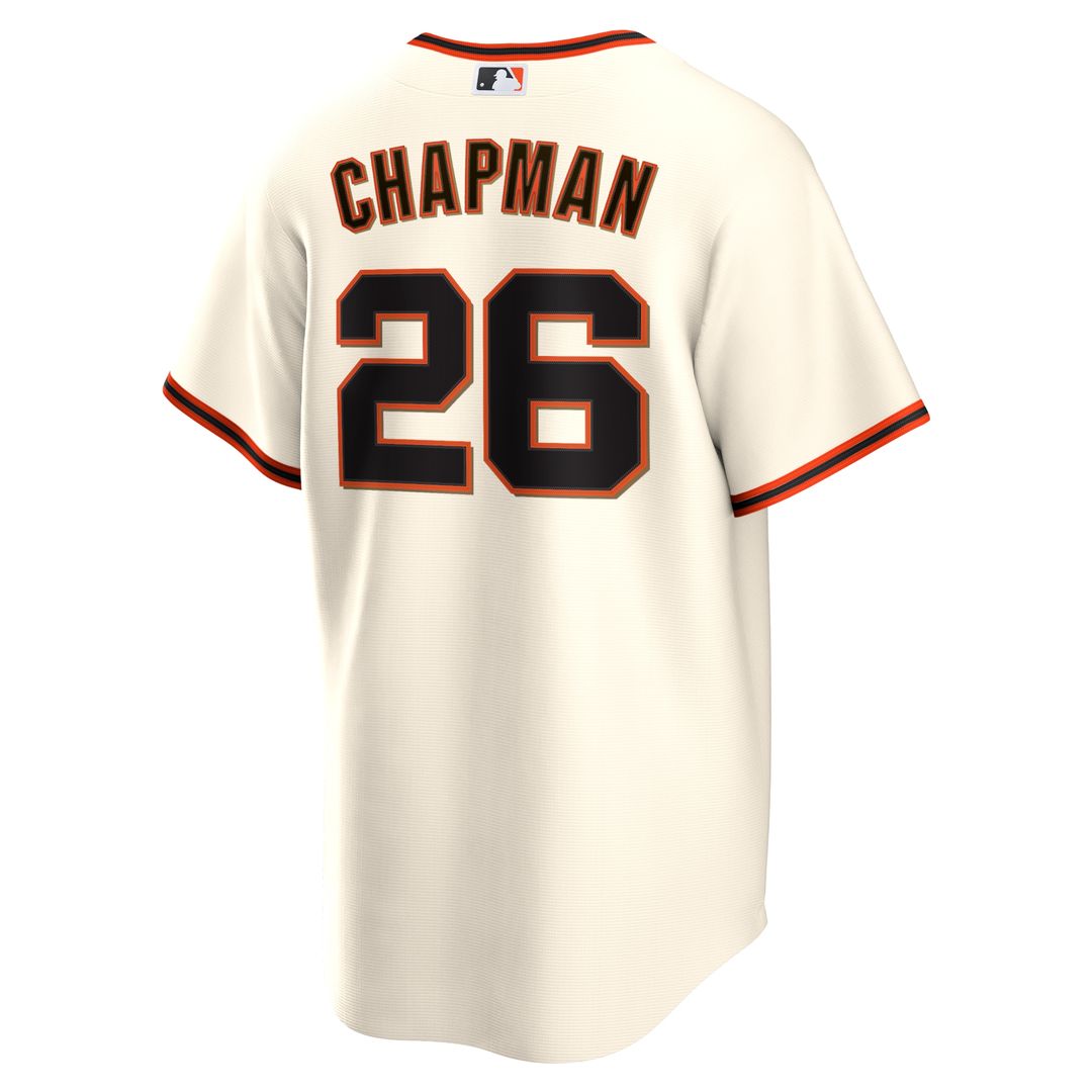 Matt Chapman San Francisco Giants Nike Home Replica Jersey - Cream Official MLB Team Apparel Baseball Fan Gear