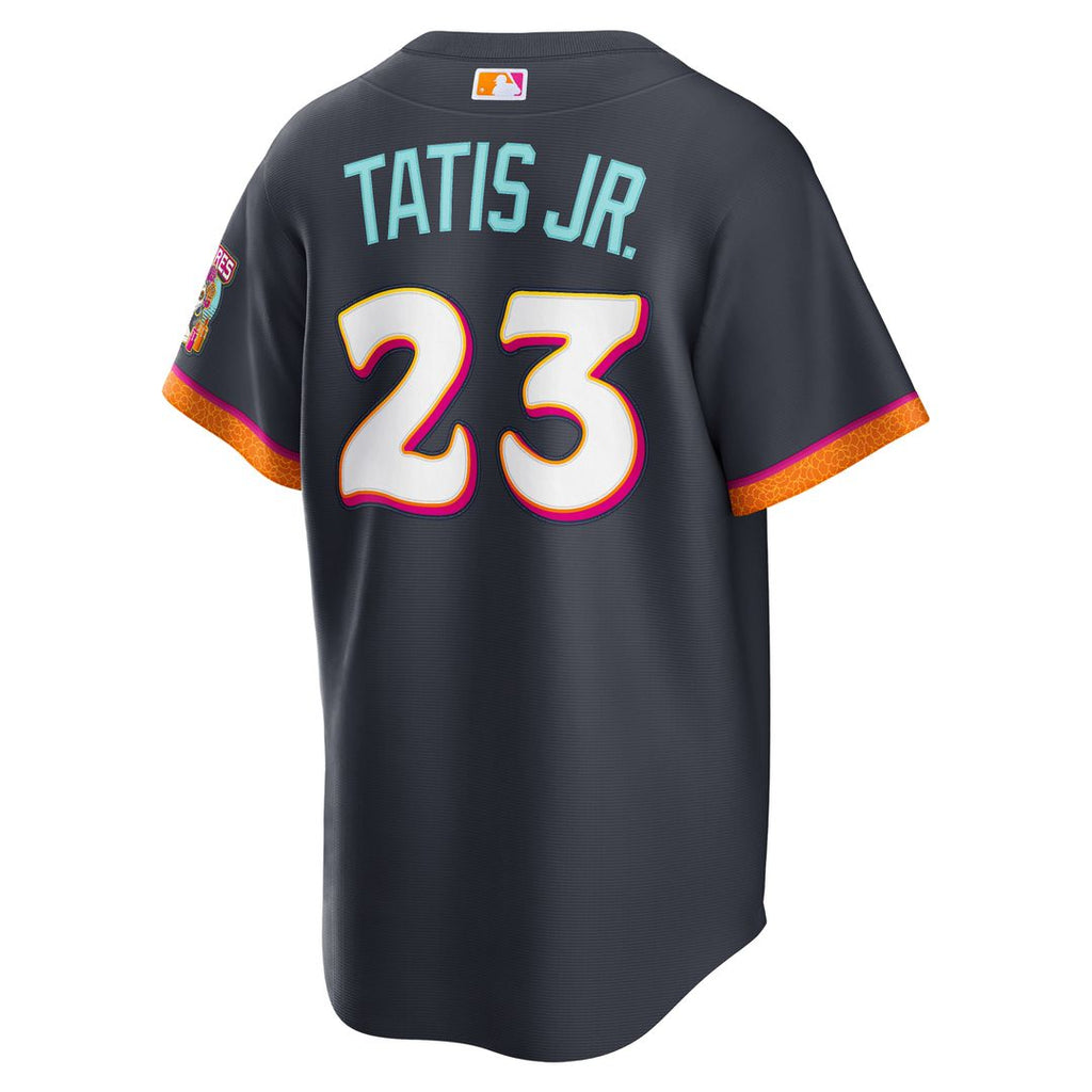 Fernando Tatis Jr. San Diego Padres Nike 2026 City Connect Stadium Jersey - Obsidian Official MLB Team Apparel Baseball Fan Gear