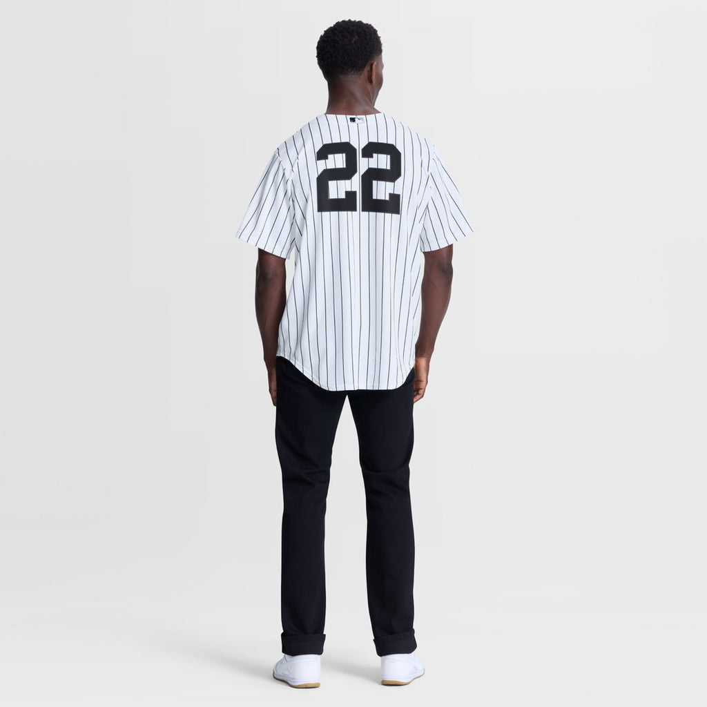Ben Rice New York Yankees Nike Home Replica Jersey - White Official MLB Team Apparel Baseball Fan Gear