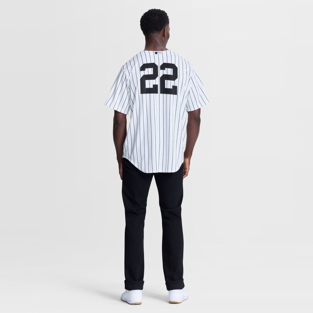 Ben Rice New York Yankees Nike Home Replica Jersey - White Official MLB Team Apparel Baseball Fan Gear