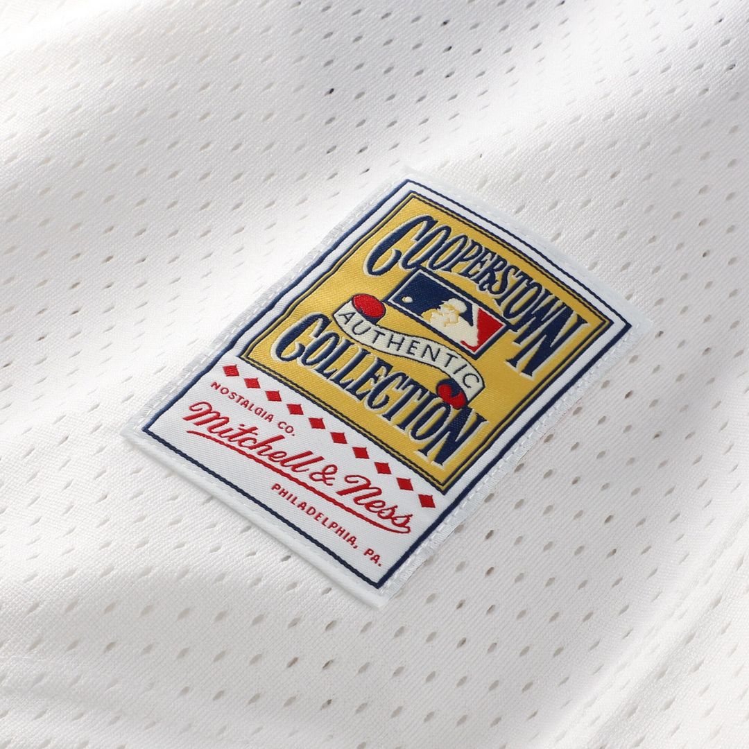 Carlton Fisk Chicago White Sox Mitchell & Ness Authentic Batting Practice Jersey - White Official MLB Team Apparel Baseball Fan Gear