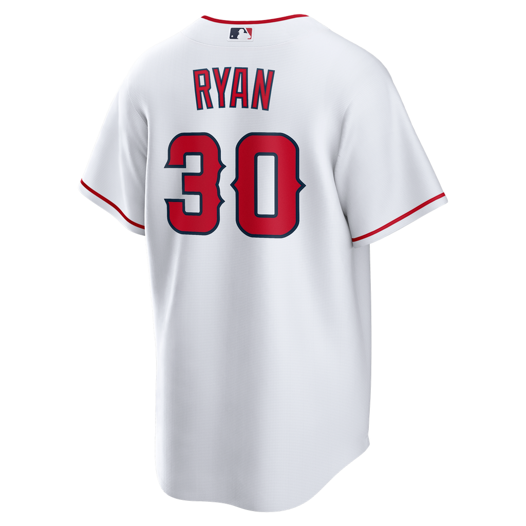 Nolan Ryan Los Angeles Angels Nike Home Retired Player Replica Jersey - White Official MLB Team Apparel Baseball Fan Gear
