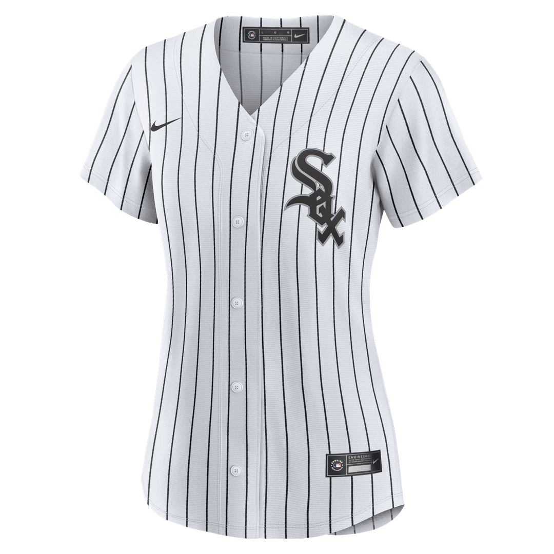 Seranthony Domínguez Chicago White Sox Nike Women's Home Replica Jersey - White Official MLB Team Apparel Baseball Fan Gear