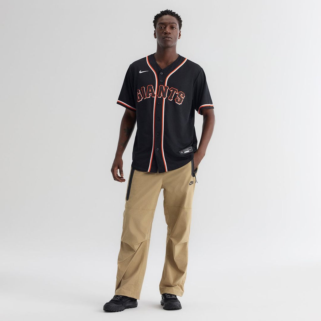 Jung Hoo Lee San Francisco Giants Nike Fashion Replica Black Out Jersey Official MLB Team Apparel Baseball Fan Gear