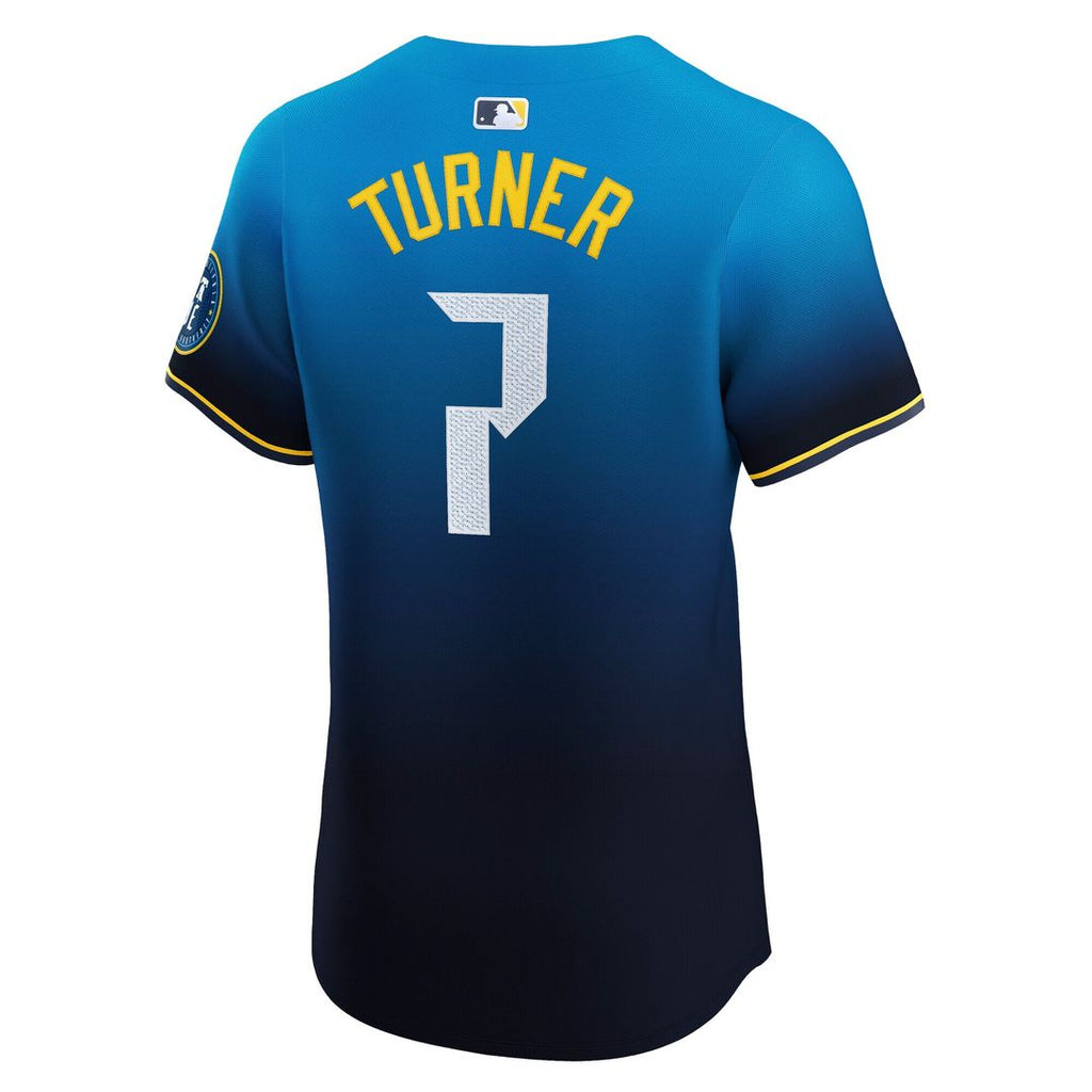 Trea Turner Philadelphia Phillies Nike City Connect Elite Jersey - Navy Official MLB Team Apparel Baseball Fan Gear