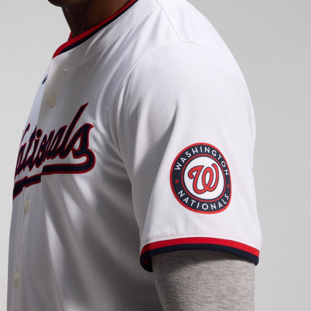 Washington Nationals Nike Home Limited Jersey - White Official MLB Team Apparel Baseball Fan Gear