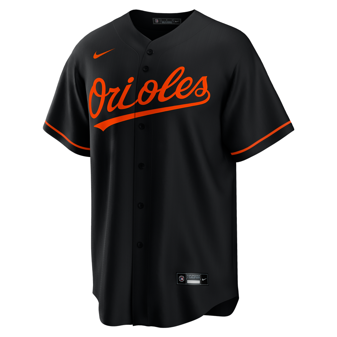 Pete Alonso Baltimore Orioles Nike Alternate Replica Jersey - Black Official MLB Team Apparel Baseball Fan Gear