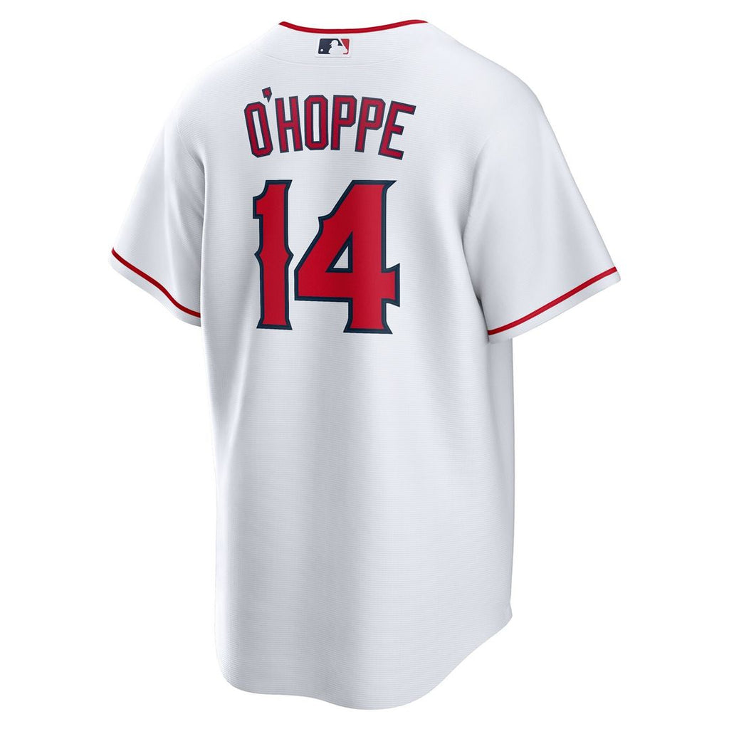 Logan O'Hoppe Los Angeles Angels Nike Home Replica Jersey - White Official MLB Team Apparel Baseball Fan Gear