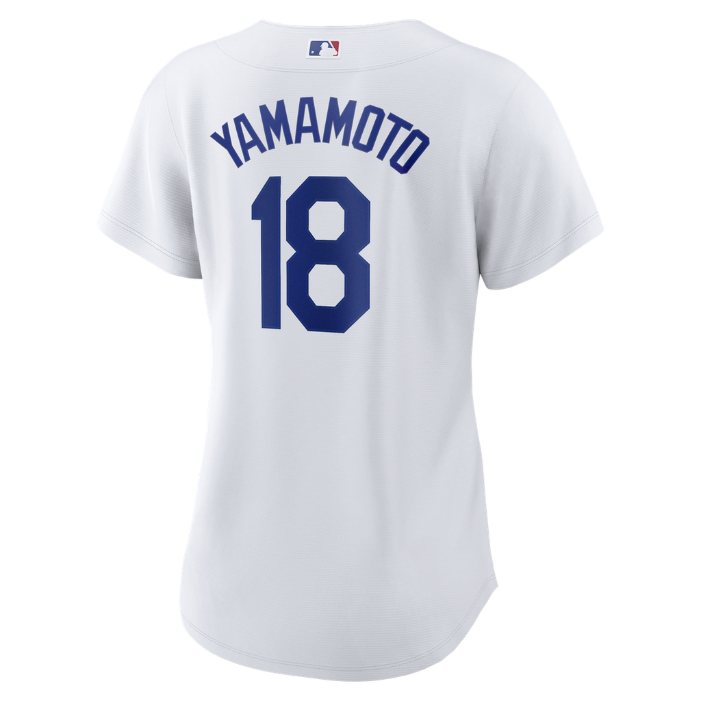 Yoshinobu Yamamoto Los Angeles Dodgers Nike Women's Replica Jersey - White Official MLB Team Apparel Baseball Fan Gear