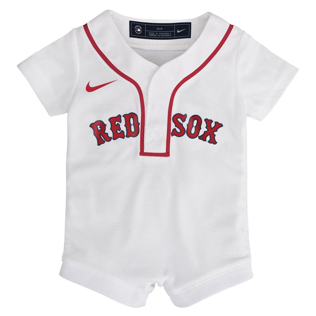 Boston Red Sox Nike Infant Alternate Replica Romper Jersey - Red Official MLB Team Apparel Baseball Fan Gear