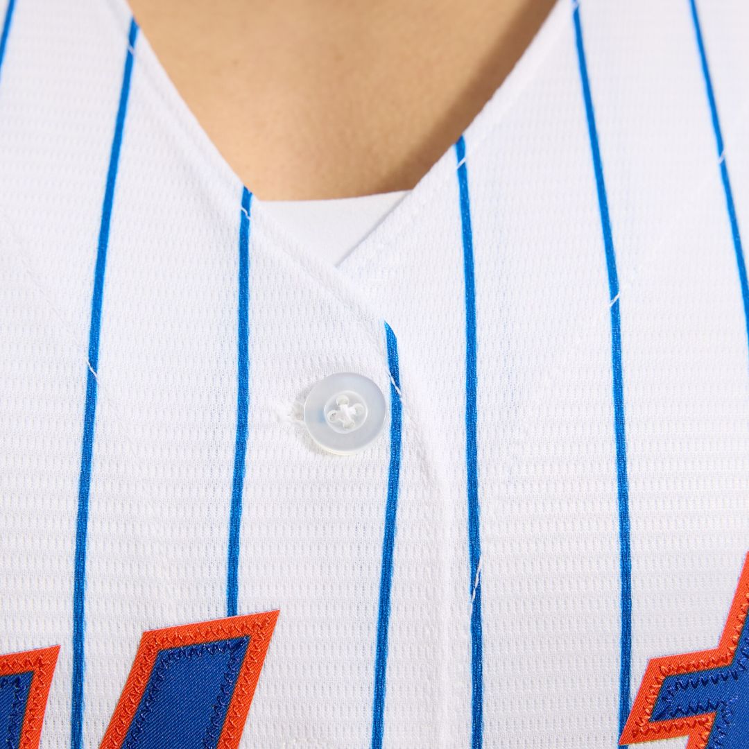 New York Mets Nike Women's Home Replica Team Jersey - White Official MLB Team Apparel Baseball Fan Gear