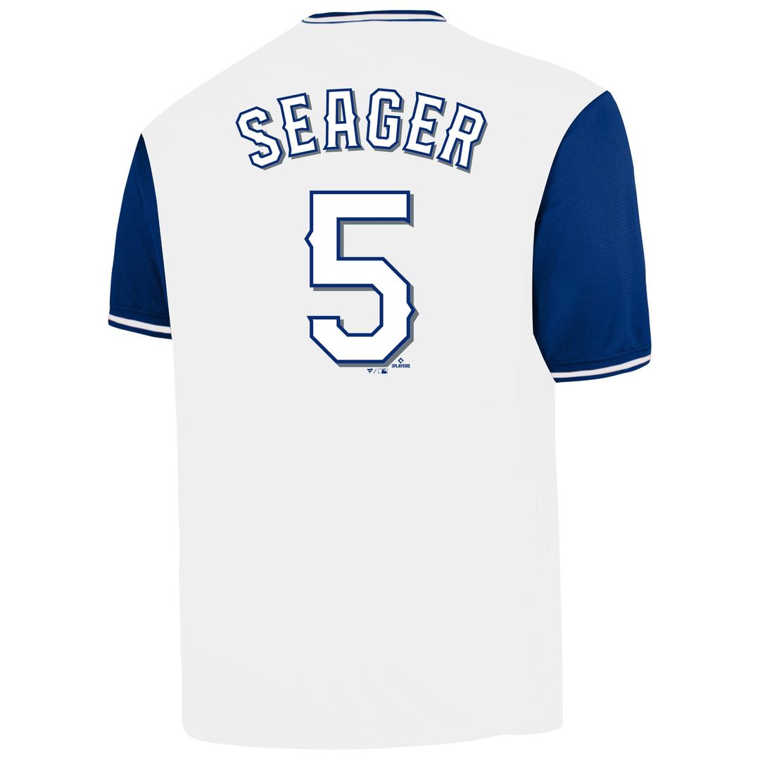 Corey Seager Texas Rangers Profile Big & Tall Name & Number Jersey - White Official MLB Team Apparel Baseball Fan Gear