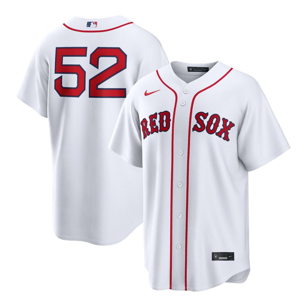 Wilyer Abreu Boston Red Sox Nike Home Replica Jersey - White Official MLB Team Apparel Baseball Fan Gear