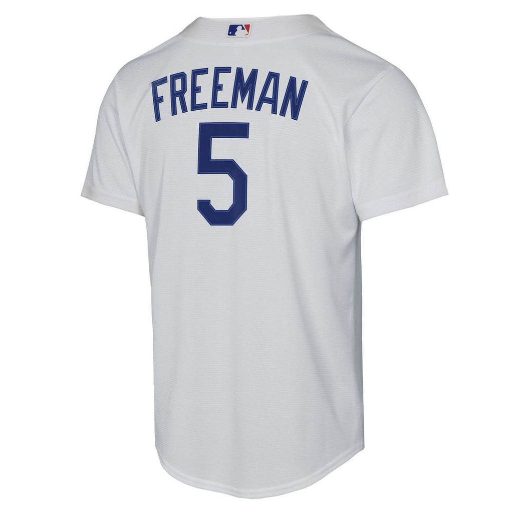 Freddie Freeman Los Angeles Dodgers Nike Youth Home Replica Player Jersey - White Official MLB Team Apparel Baseball Fan Gear
