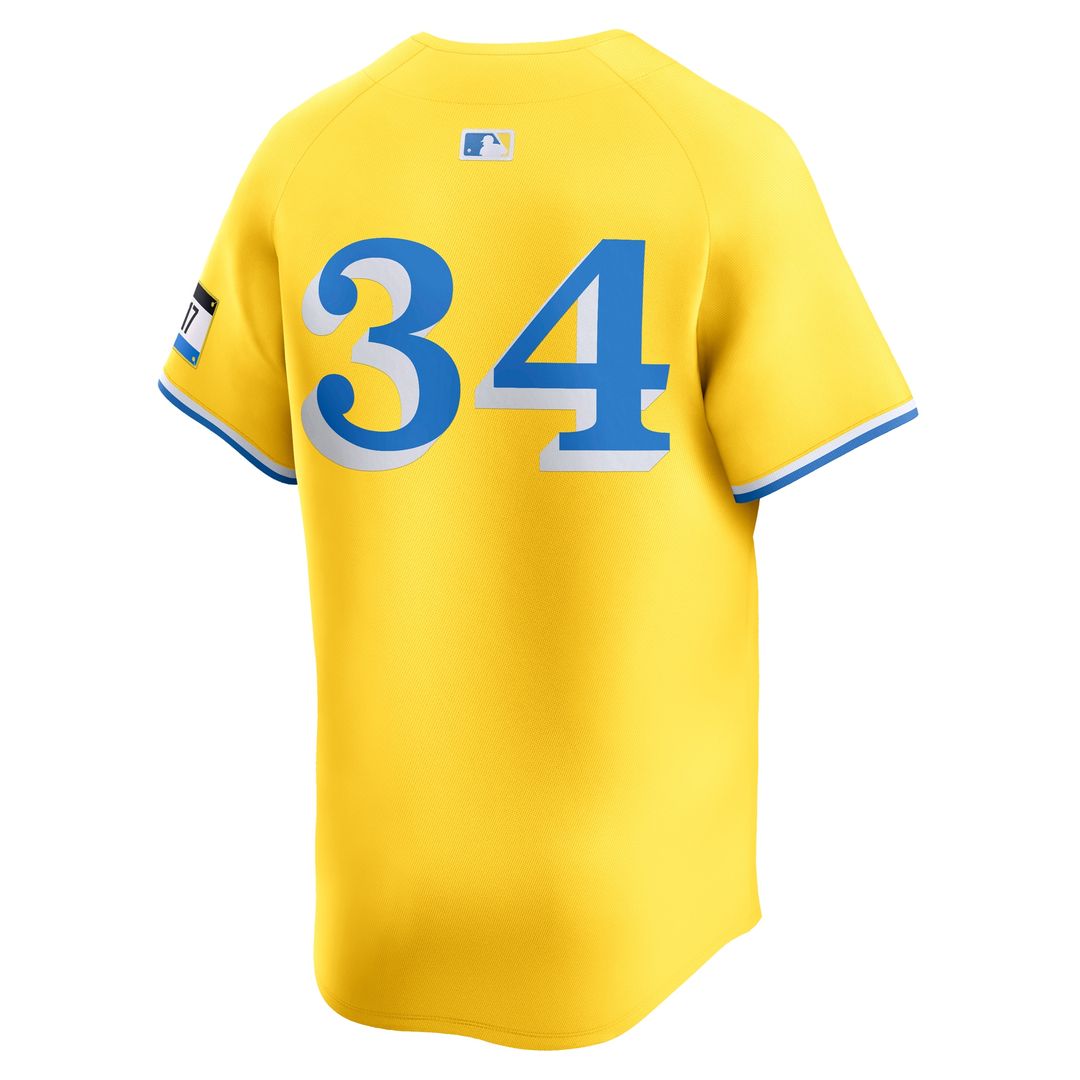 David Ortiz Boston Red Sox Nike City Connect Retired Player Jersey - Gold Official MLB Team Apparel Baseball Fan Gear