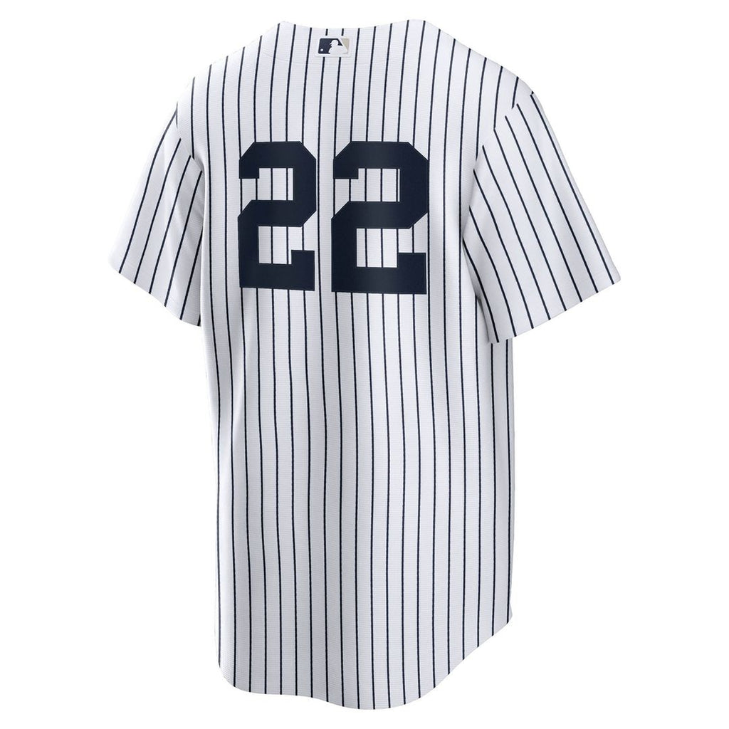 Ben Rice New York Yankees Nike Home Replica Jersey - White Official MLB Team Apparel Baseball Fan Gear