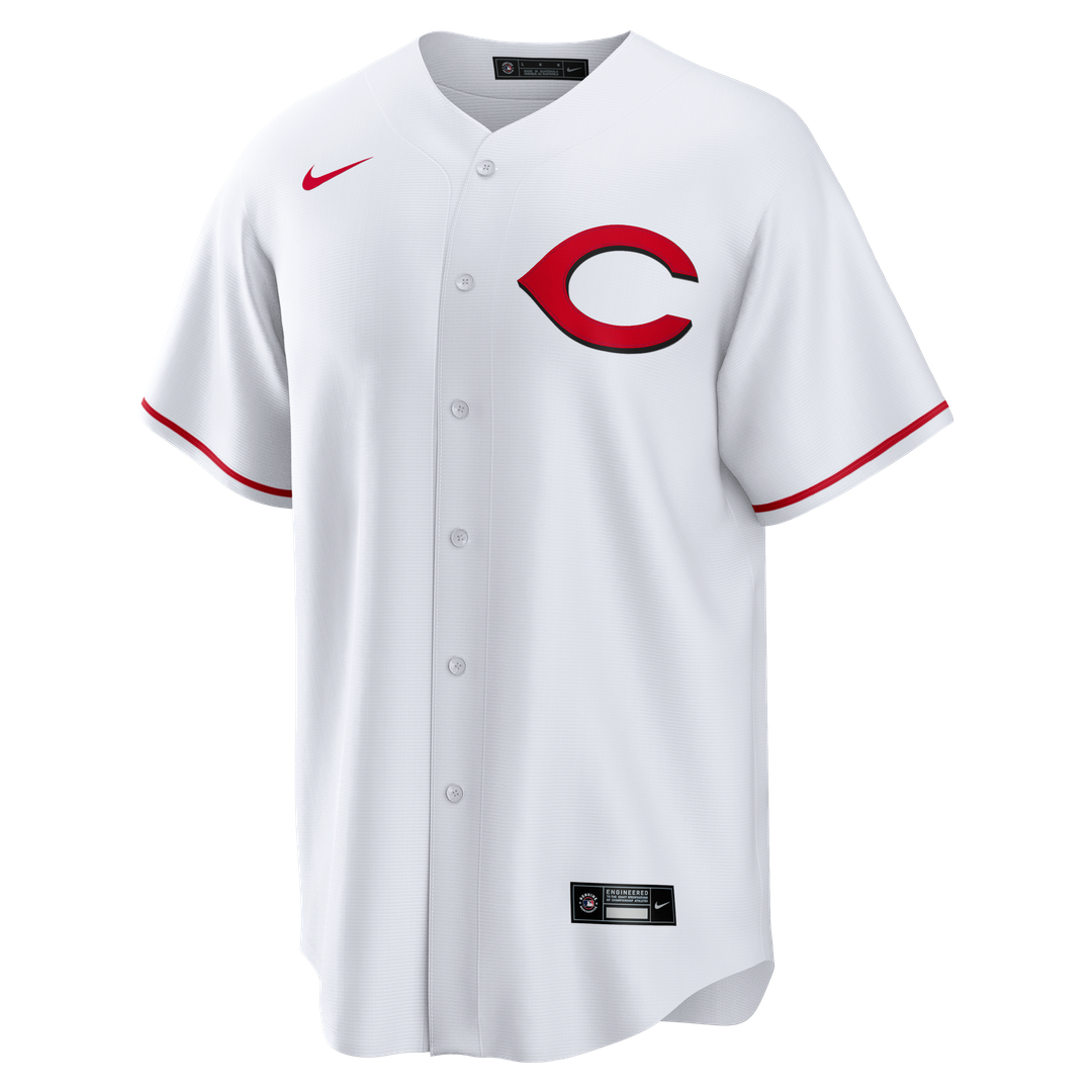 Elly De La Cruz Cincinnati Reds Nike Alternate 2 Replica Jersey - White Official MLB Team Apparel Baseball Fan Gear