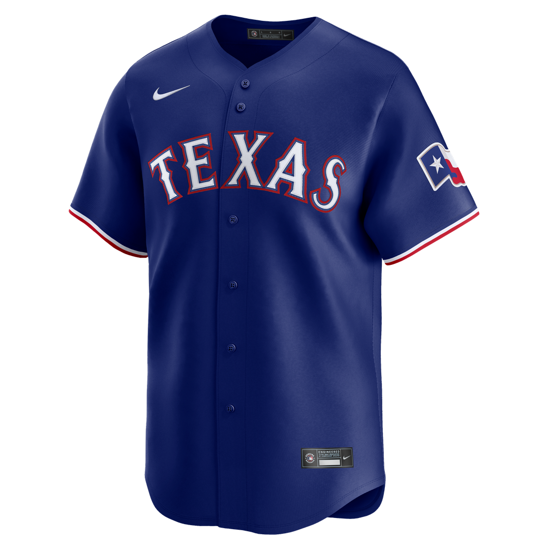 Corey Seager Texas Rangers Nike Alternate 2 Limited Jersey - Royal Official MLB Team Apparel Baseball Fan Gear