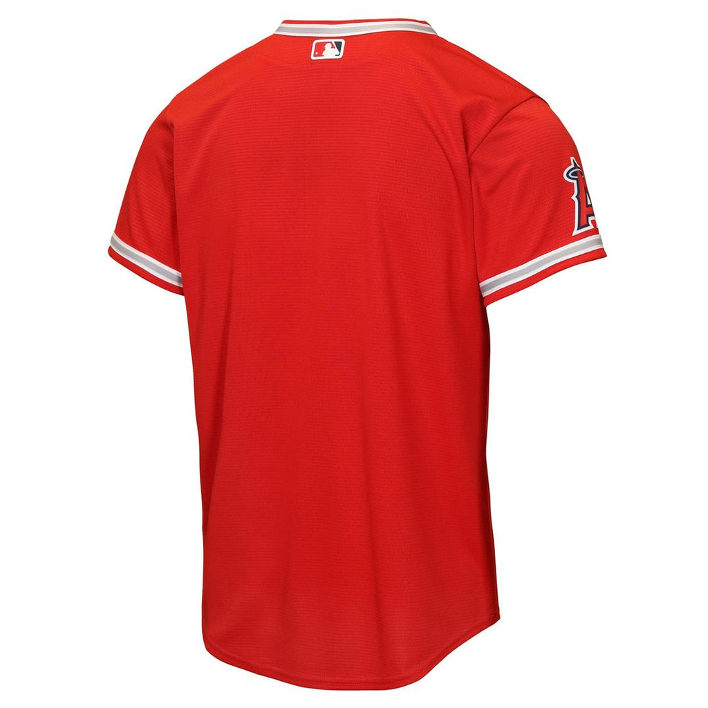 Los Angeles Angels Nike Youth Alternate Stadium Jersey - Red Official MLB Team Apparel Baseball Fan Gear