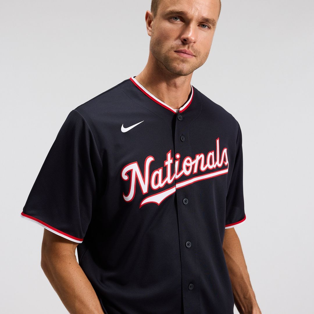 Dylan Crews Washington Nationals Nike Home Replica Jersey - White Official MLB Team Apparel Baseball Fan Gear