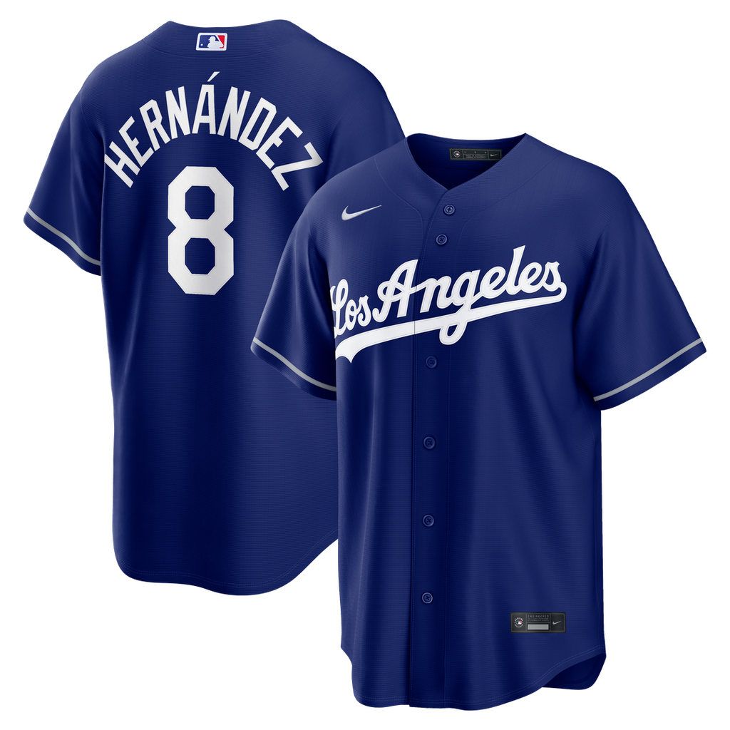 Enrique Hernández Los Angeles Dodgers Nike Alternate Replica Jersey - Royal Official MLB Team Apparel Baseball Fan Gear