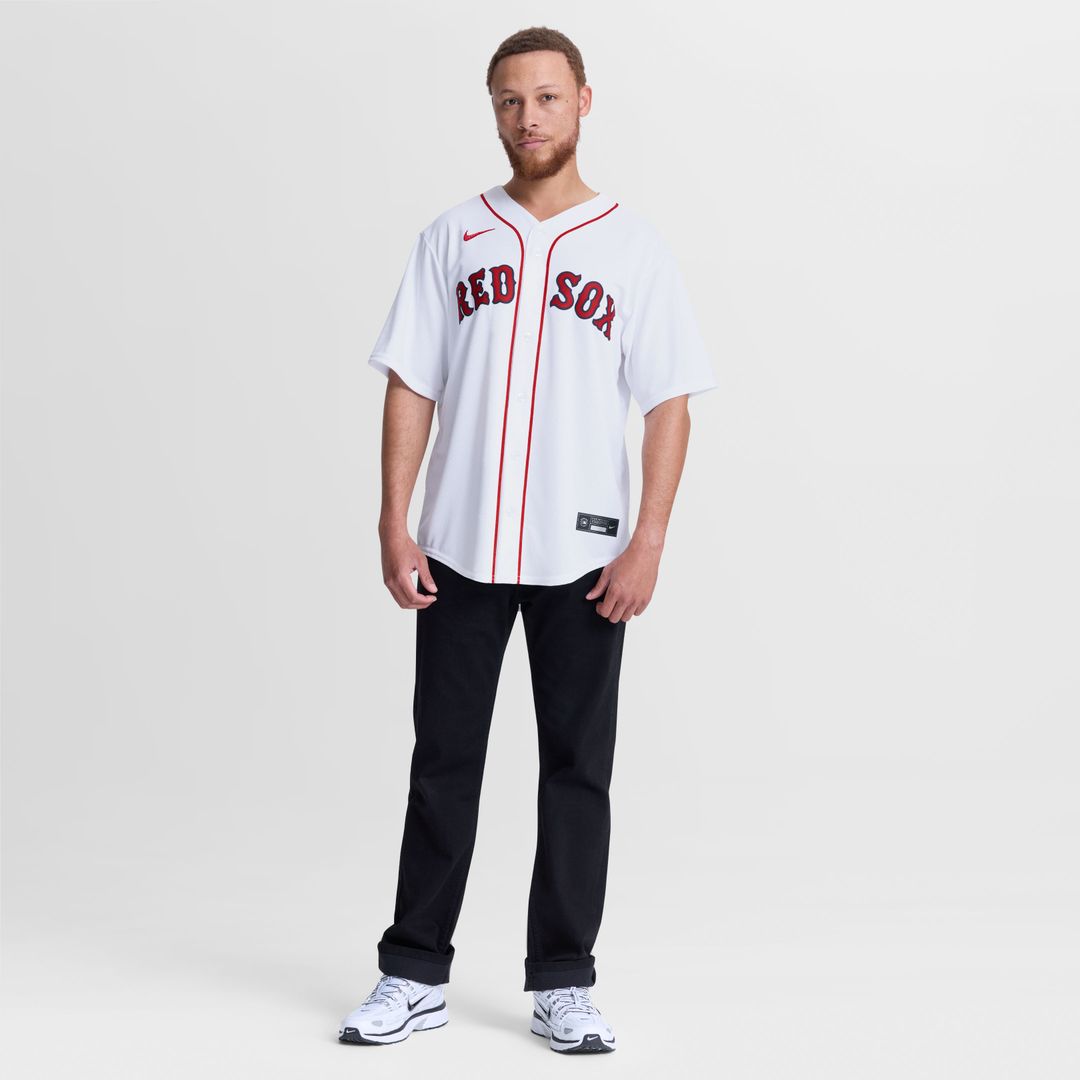 Trevor Story Boston Red Sox Nike Home Replica Jersey - White Official MLB Team Apparel Baseball Fan Gear