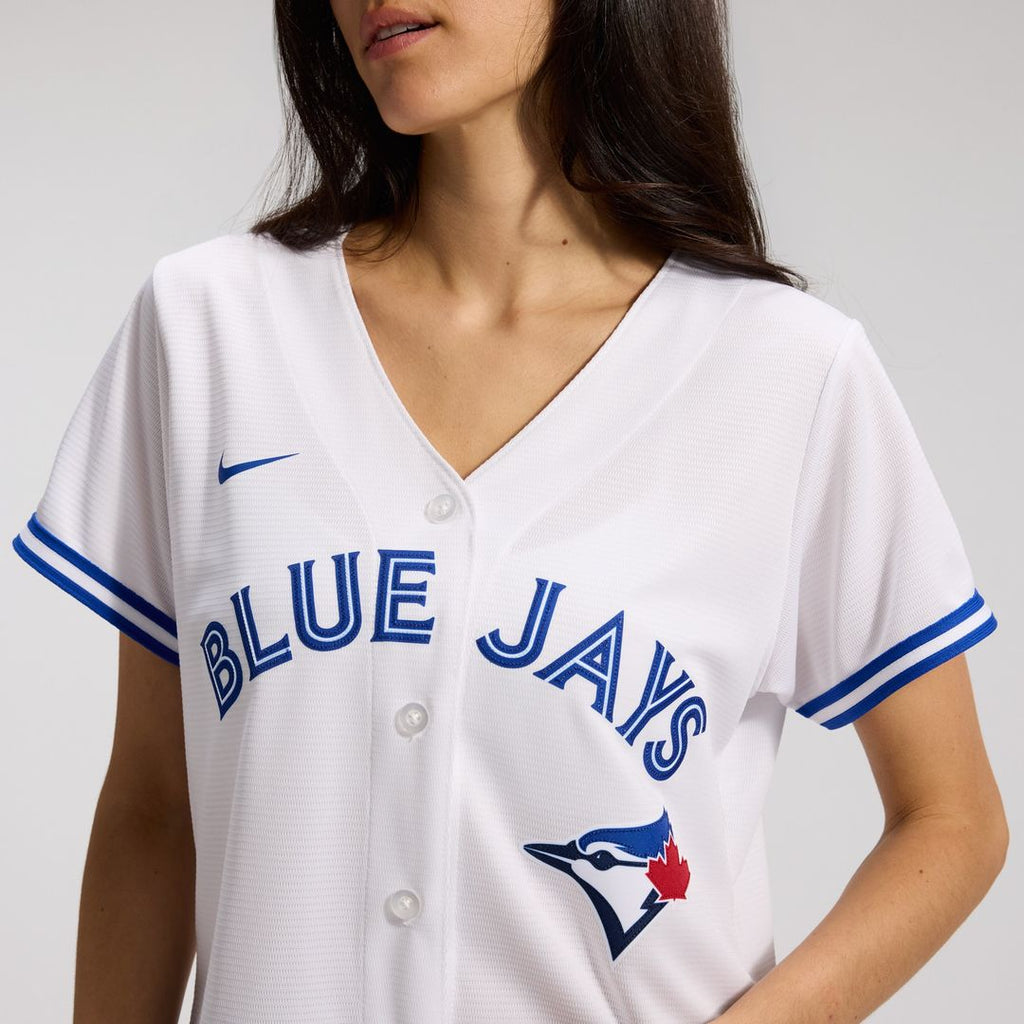 Vladimir Guerrero Jr. Toronto Blue Jays Nike Women's Home Replica Player Jersey - White Official MLB Team Apparel Baseball Fan Gear