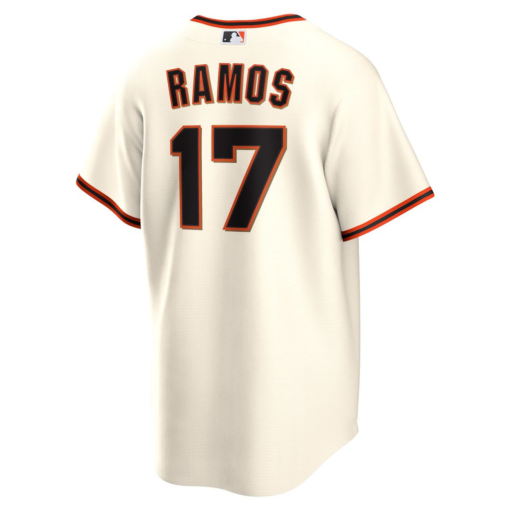 Heliot Ramos San Francisco Giants Nike Home Replica Jersey - Cream Official MLB Team Apparel Baseball Fan Gear