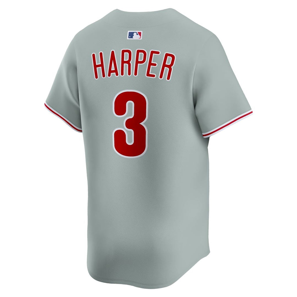 Bryce Harper Philadelphia Phillies Nike Alternate Limited Player Jersey - Light Blue Official MLB Team Apparel Baseball Fan Gear