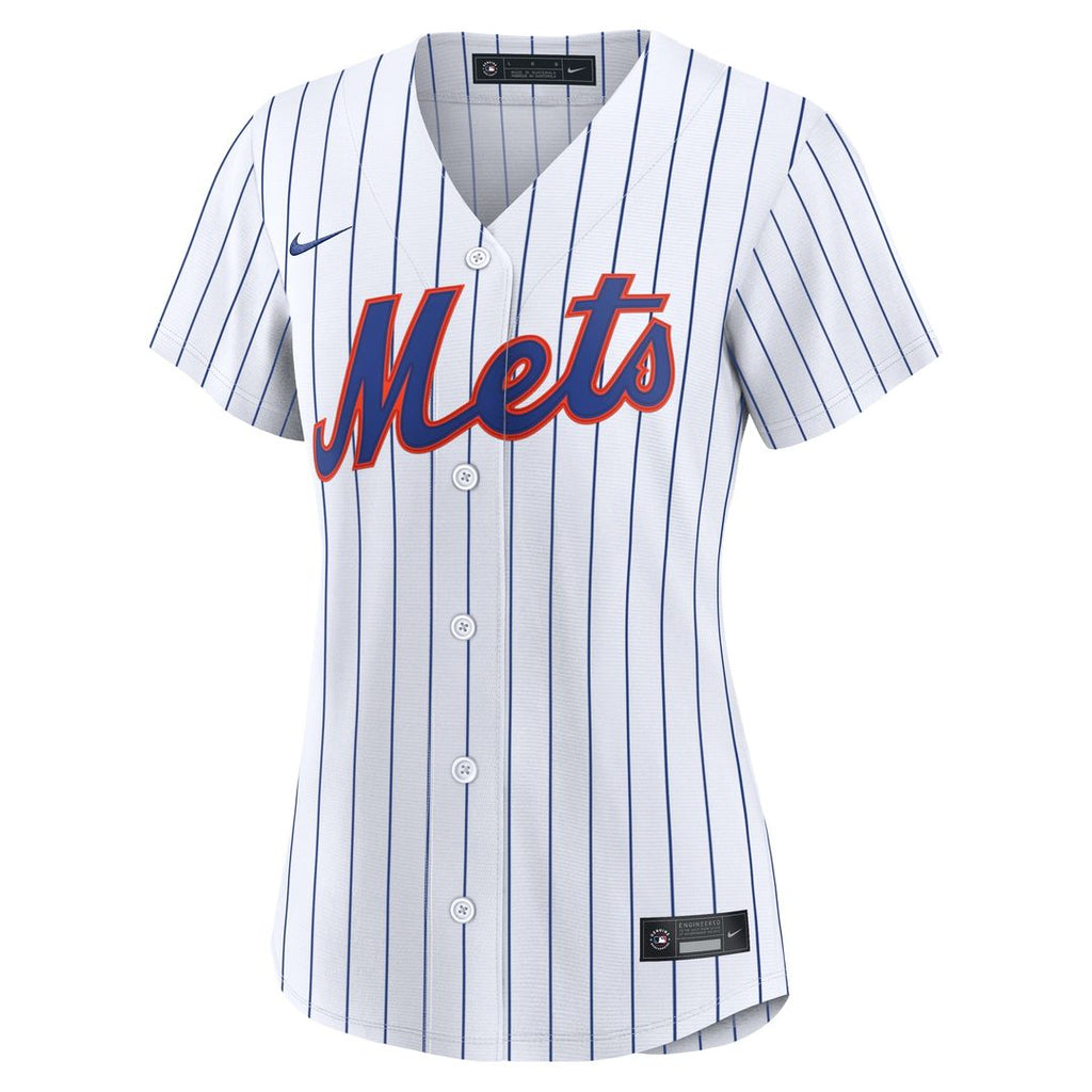 Francisco Lindor New York Mets Nike Women's Home Replica Jersey - White Official MLB Team Apparel Baseball Fan Gear