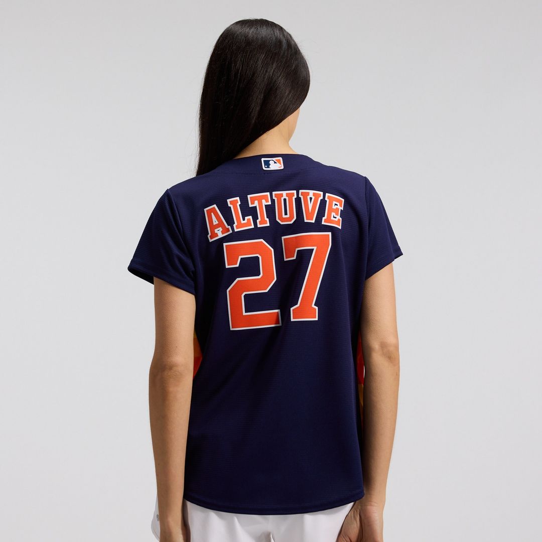 Jose Altuve Houston Astros Nike Women's Alternate Replica Player Jersey - Navy Official MLB Team Apparel Baseball Fan Gear