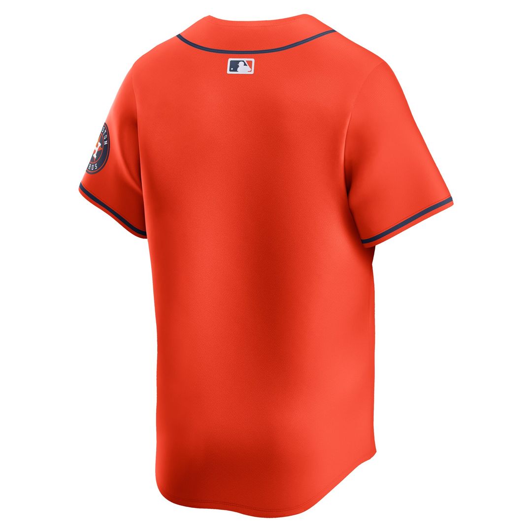 Houston Astros Nike Home Limited Jersey - White Official MLB Team Apparel Baseball Fan Gear