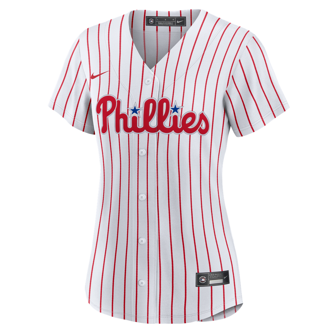Philadelphia Phillies Nike Women's Home Replica Team Jersey - White Official MLB Team Apparel Baseball Fan Gear