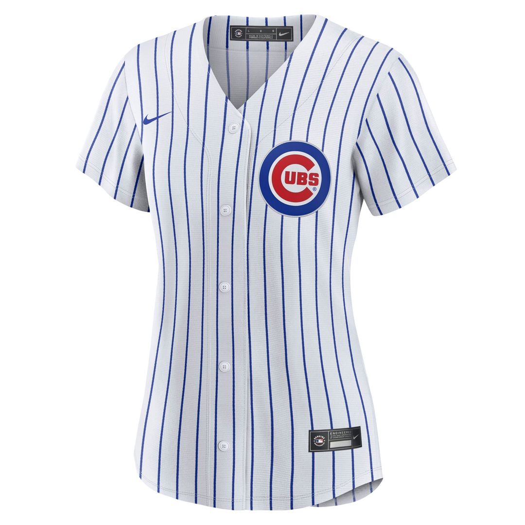 Pete Crow-Armstrong Chicago Cubs Nike Women's Home Replica Jersey - White Official MLB Team Apparel Baseball Fan Gear