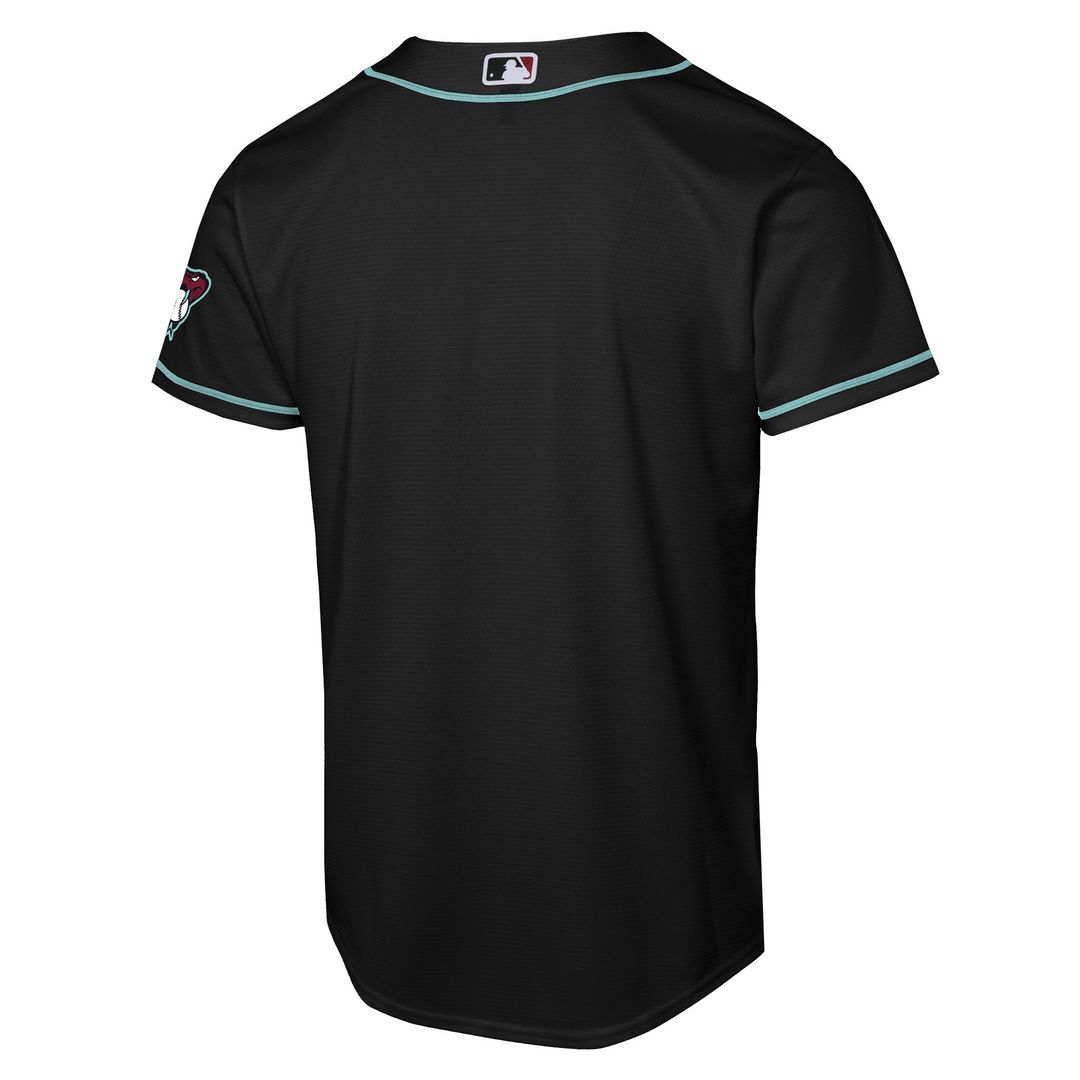 Arizona Diamondbacks Nike Youth Alternate Stadium Jersey - Black Official MLB Team Apparel Baseball Fan Gear