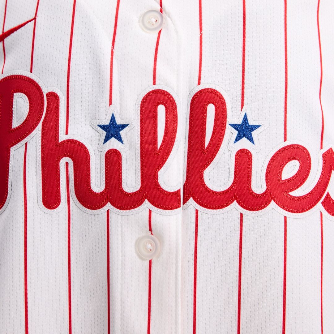 Philadelphia Phillies Nike Women's Home Limited Jersey - White Official MLB Team Apparel Baseball Fan Gear