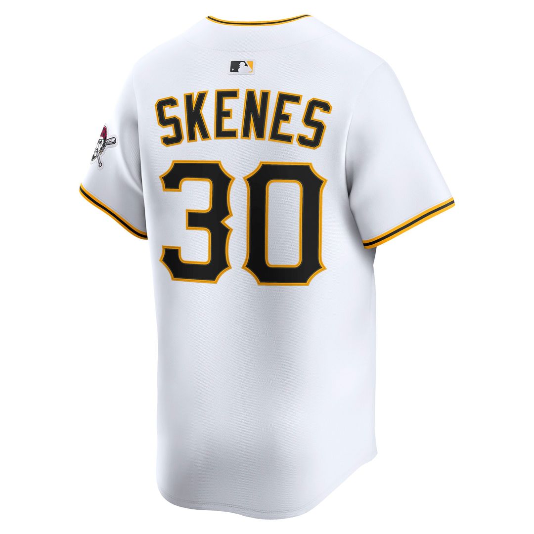 Paul Skenes Pittsburgh Pirates Nike Road Limited Player Jersey - Gray Official MLB Team Apparel Baseball Fan Gear