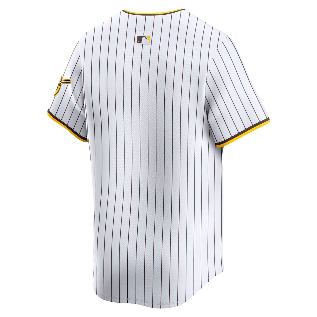 San Diego Padres Nike Home Limited Jersey - White Official MLB Team Apparel Baseball Fan Gear