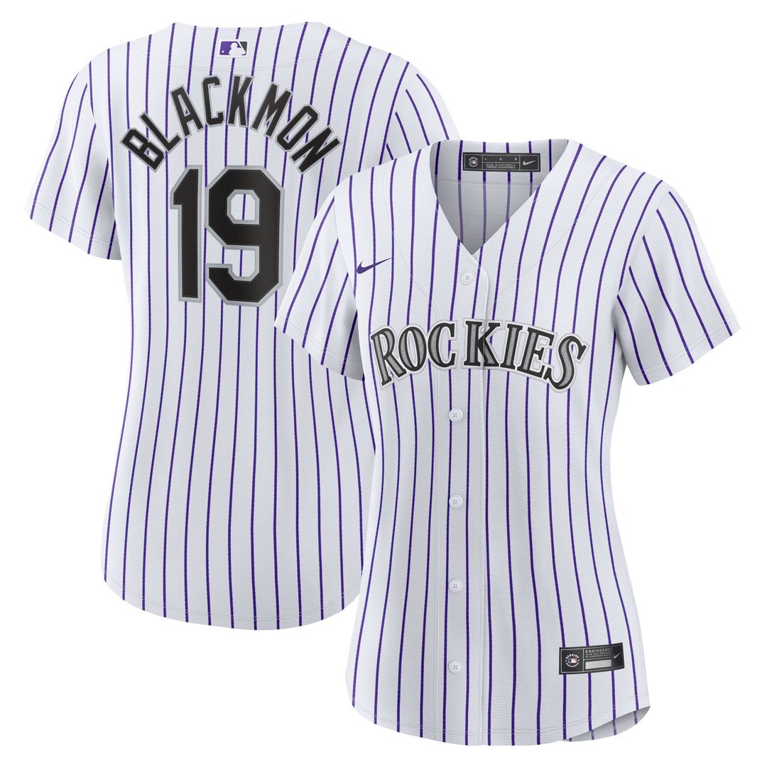 Charlie Blackmon Colorado Rockies Nike Women's Home Replica Player Jersey - White Official MLB Team Apparel Baseball Fan Gear