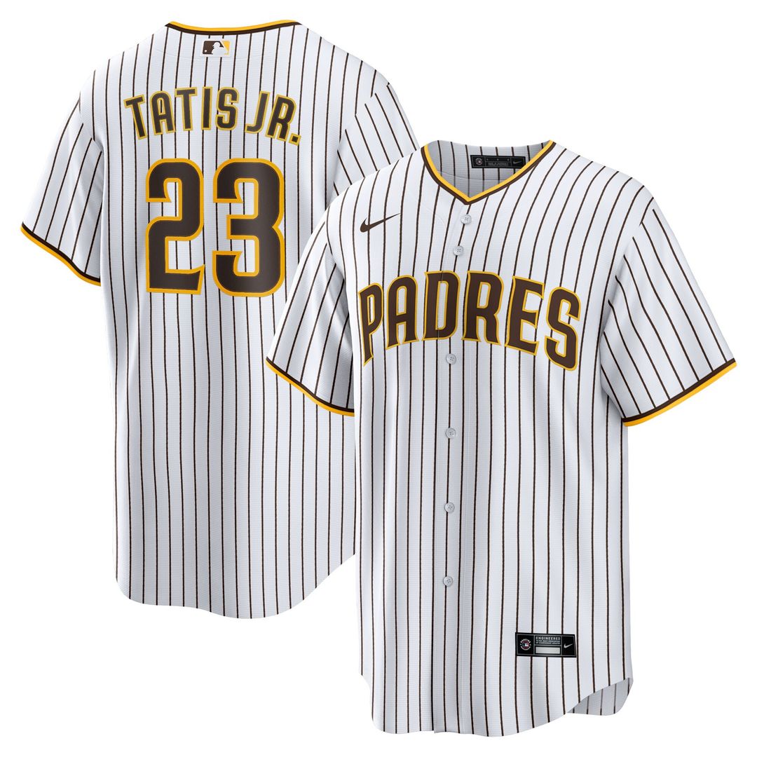Fernando Tatis Jr. San Diego Padres Nike Home Replica Player Jersey - White Official MLB Team Apparel Baseball Fan Gear