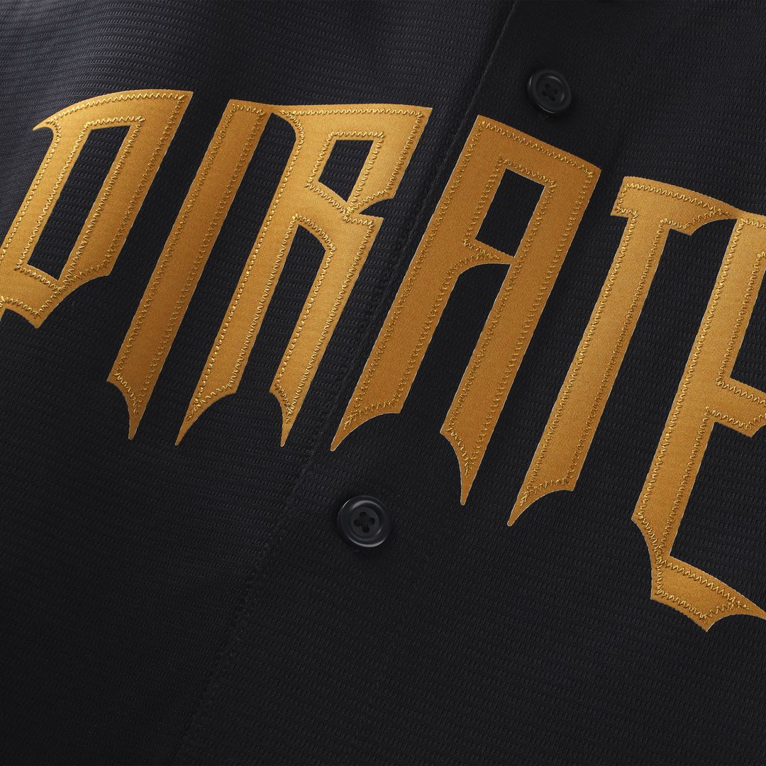 Bryan Reynolds Pittsburgh Pirates Nike 2026 City Connect Stadium Jersey - Black Official MLB Team Apparel Baseball Fan Gear