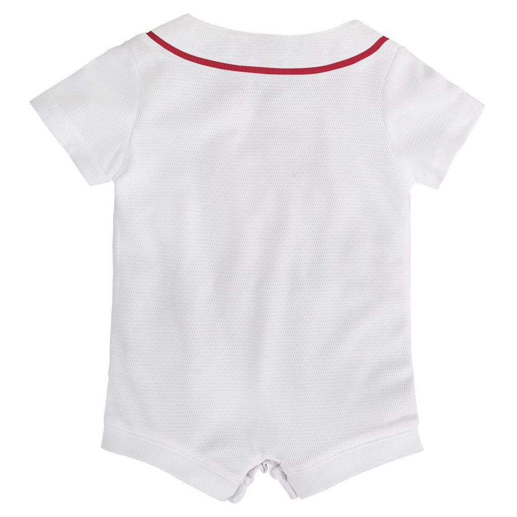 Boston Red Sox Nike Infant Alternate Replica Romper Jersey - Red Official MLB Team Apparel Baseball Fan Gear