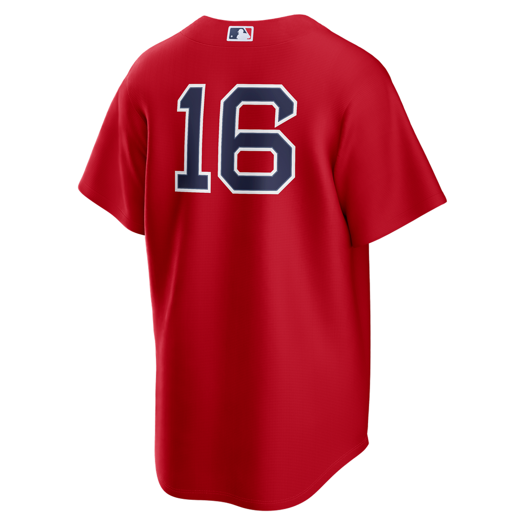 Jarren Duran Boston Red Sox Nike Alternate Replica Jersey - Red Official MLB Team Apparel Baseball Fan Gear