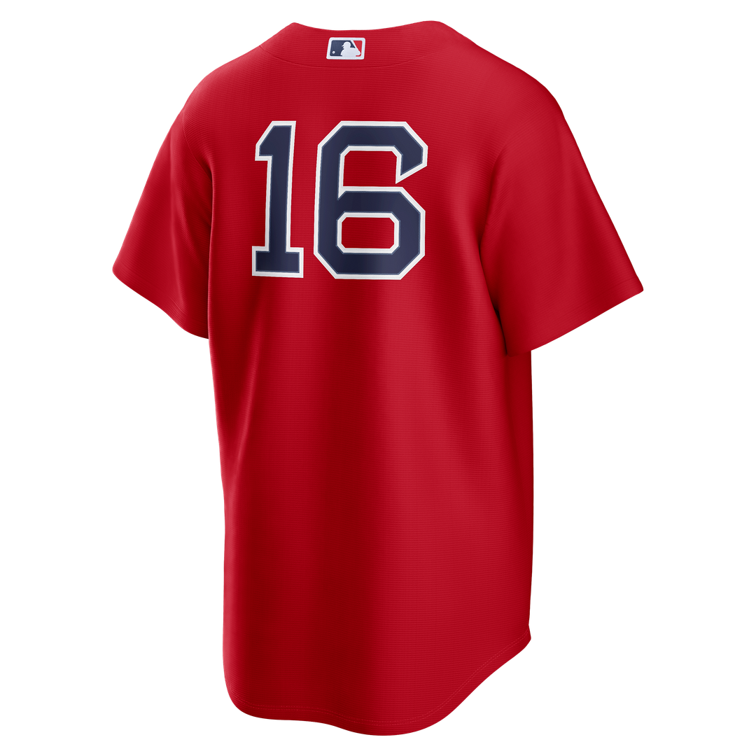 Jarren Duran Boston Red Sox Nike Alternate Replica Jersey - Red Official MLB Team Apparel Baseball Fan Gear