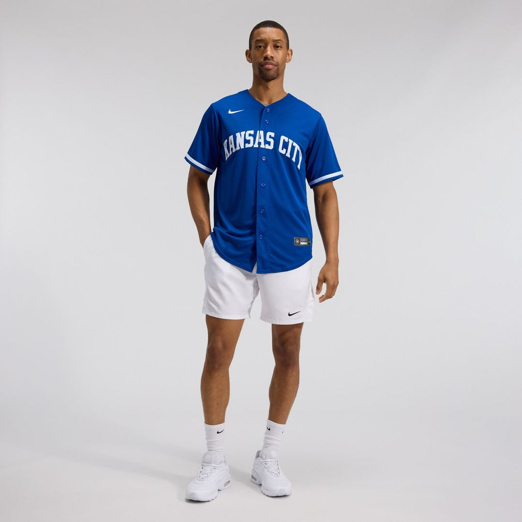 Kansas City Royals Nike Alternate Replica Team Jersey - Royal Official MLB Team Apparel Baseball Fan Gear