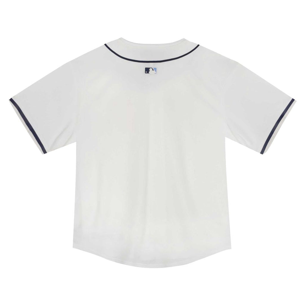 Tampa Bay Rays Nike Youth Home Game Jersey - White Official MLB Team Apparel Baseball Fan Gear