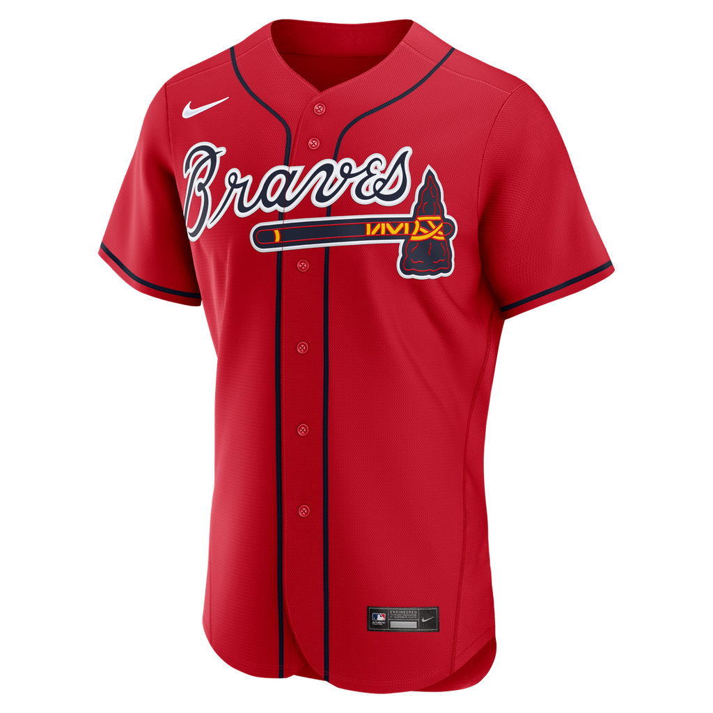 Drake Baldwin Atlanta Braves Nike MLB Awards Authentic Jersey - Red Official MLB Team Apparel Baseball Fan Gear