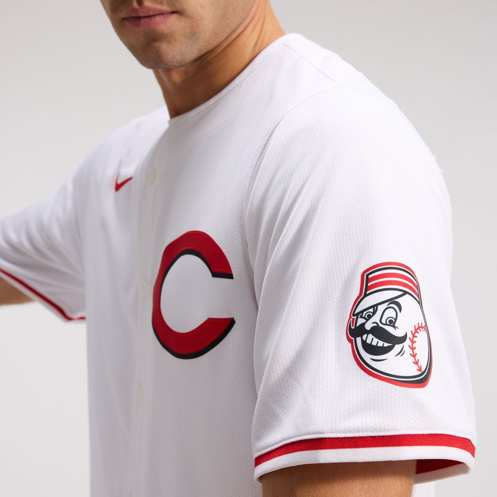 Elly De La Cruz Cincinnati Reds Nike Alternate 2 Limited Player Jersey - White Official MLB Team Apparel Baseball Fan Gear