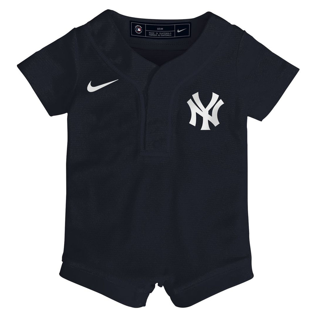 New York Yankees Nike Newborn Alternate Replica Romper Jersey - Navy Official MLB Team Apparel Baseball Fan Gear